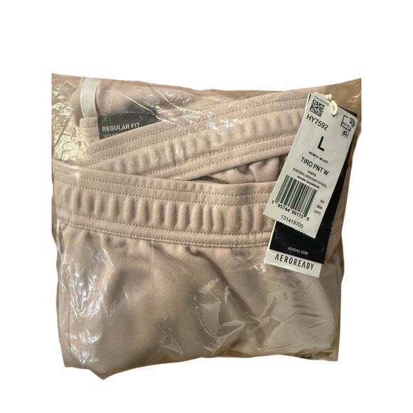 NEW Adidas Tiro 23 League Women’s Track Pants Tan Size Large HY7592 - Picture 8 of 8